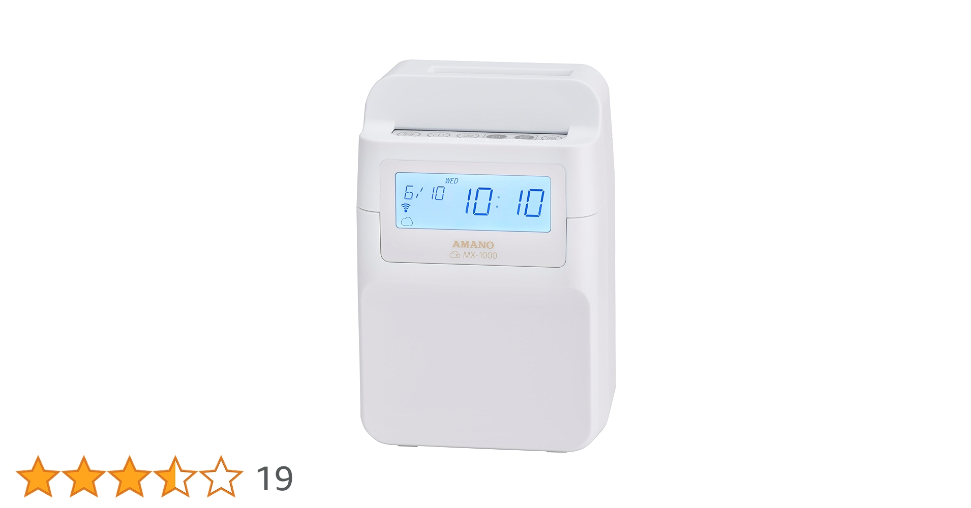 AMANO MX-1000 タイムレコーダー Amazon | AMANO タイムレコーダー MX-1000 | タイムカード本体