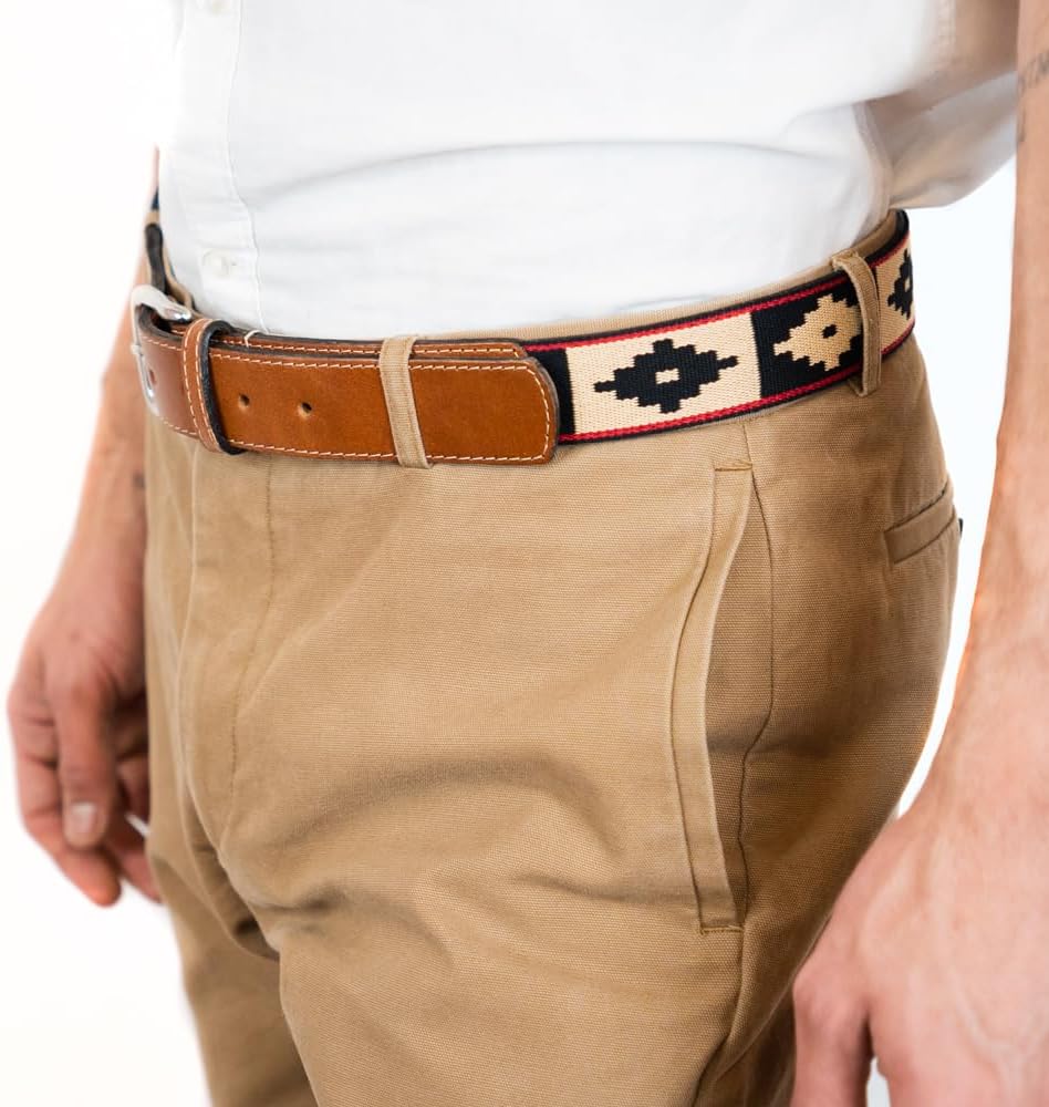 GauchoLife Guarda Pampas Polo Belt – Handmade Woven Leather Golf Belt for Men - Image 3