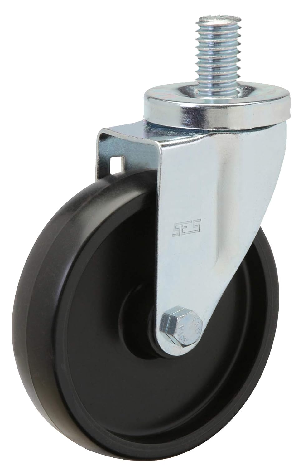 SES Brand 5" Caster Set of 4 | for Southbend Ranges with Heavy Duty Polyolefin Wheels | 2 Swivels and 2 Swivels with Brake