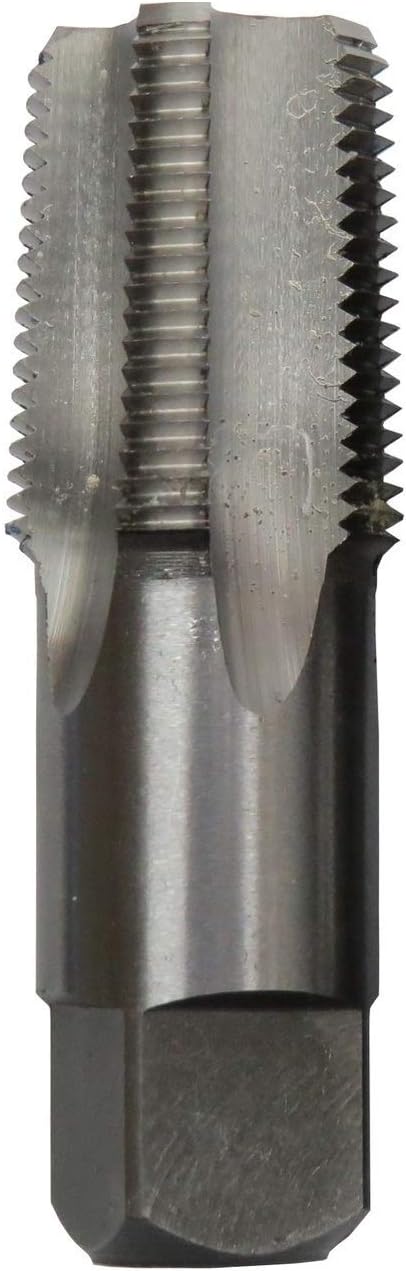 5 Piece Carbon Steel NPT Pipe Tap Set, 1/8", 1/4", 3/8", 1/2" and 3/4"