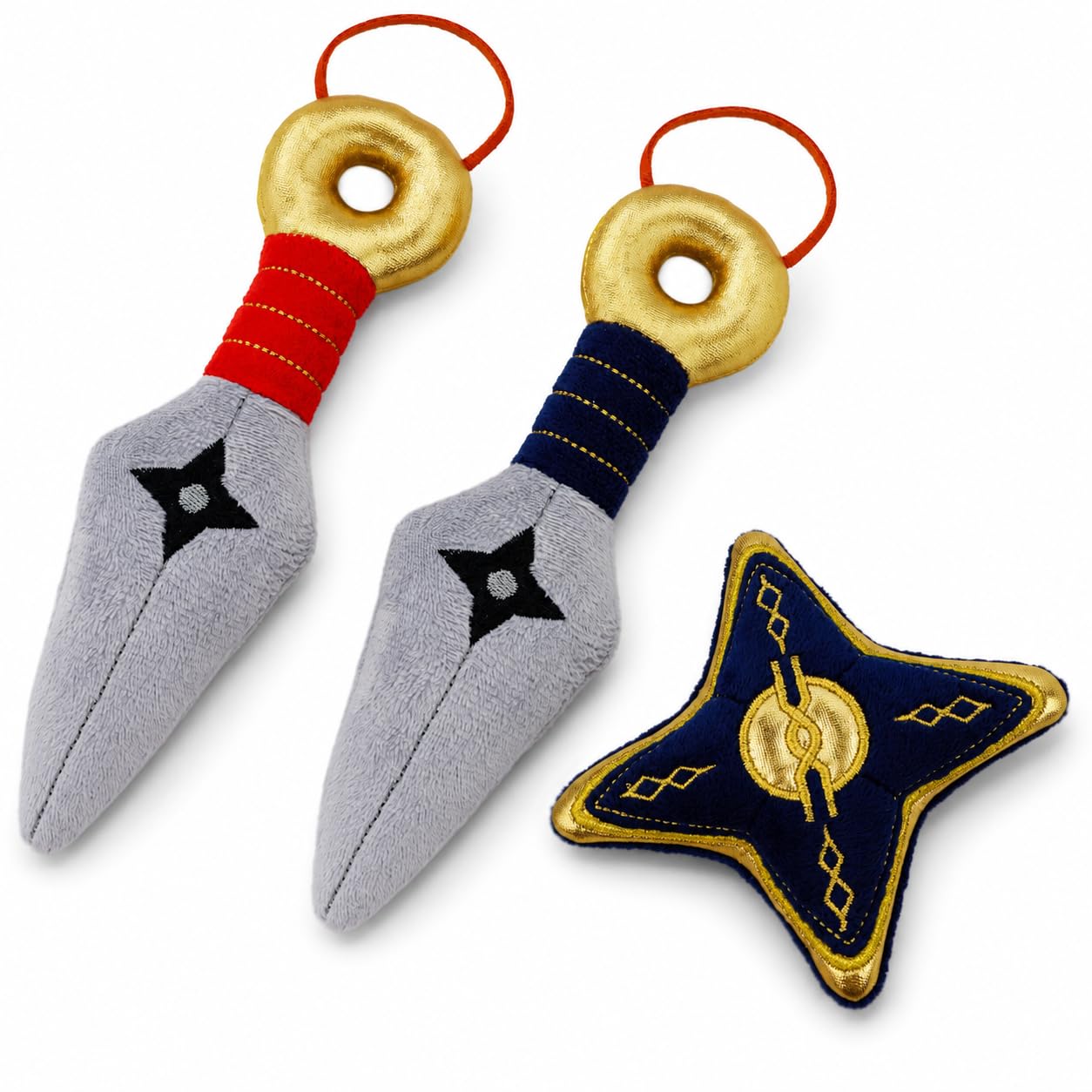 応援グッズ shinobineeenaa Amazon.com: June Garden 3-Piece Plush Ninja Weapons Set, Soft