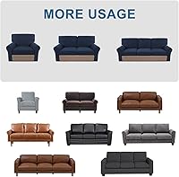 Vista 169 de H.VERSAILTEX Multi-Pieces Sofa Covers Stretch Couch Covers Form Fitted Seats and Back Cushions Covers