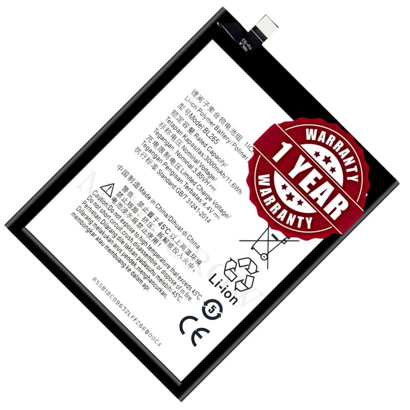 Image of Original BL265 Battery Compatible with Motorola Moto M (XT1662, XT1663) - (3000mAh) - 1 Year Warranty CD4