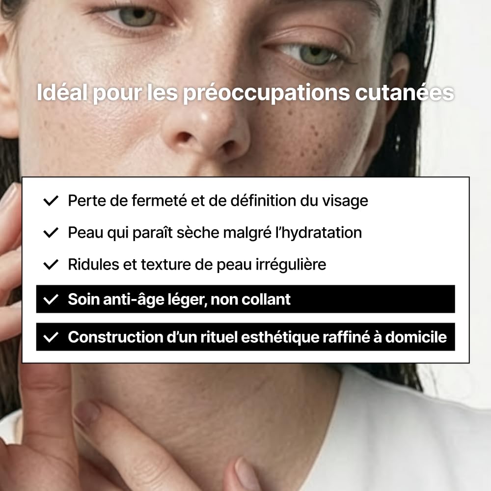 Crème Lifting Peptide 7X – Soin visage anti-âge avec 7 peptides, collagène, acide hyaluronique, céramides et niacinamide | Hydratation, fermeté et peau lissée | 50 ml
