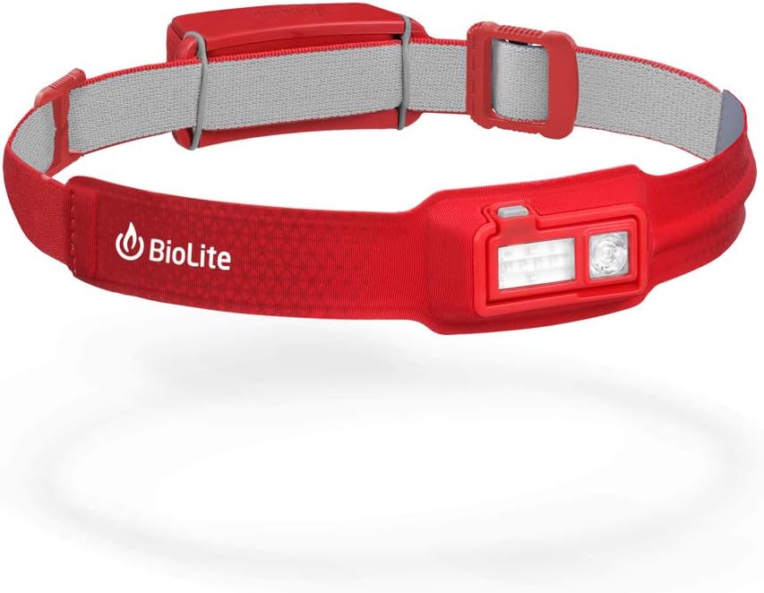 BioLite HeadLamp 330 Lumen No-Bounce Rechargeable Head Light