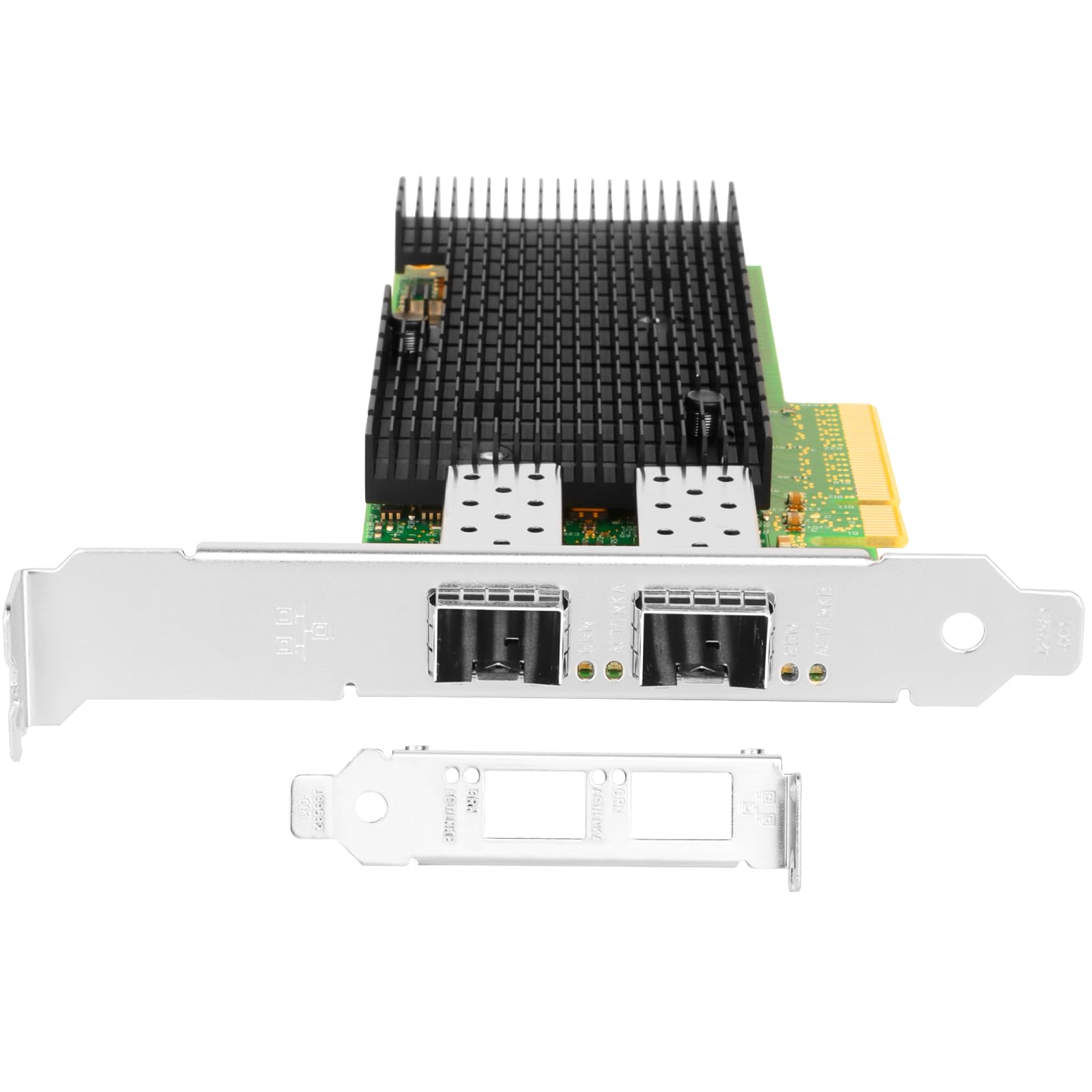 PCIe Scheda di rete Ethernet per Intel XXV710-DA2 XXV710BM2 Chipset PCIe 3.0 X8 25Gb Dual Port SFP28 LAN Scheda Compatibile con Windows Server/Windows/Linux/VMware/ESX