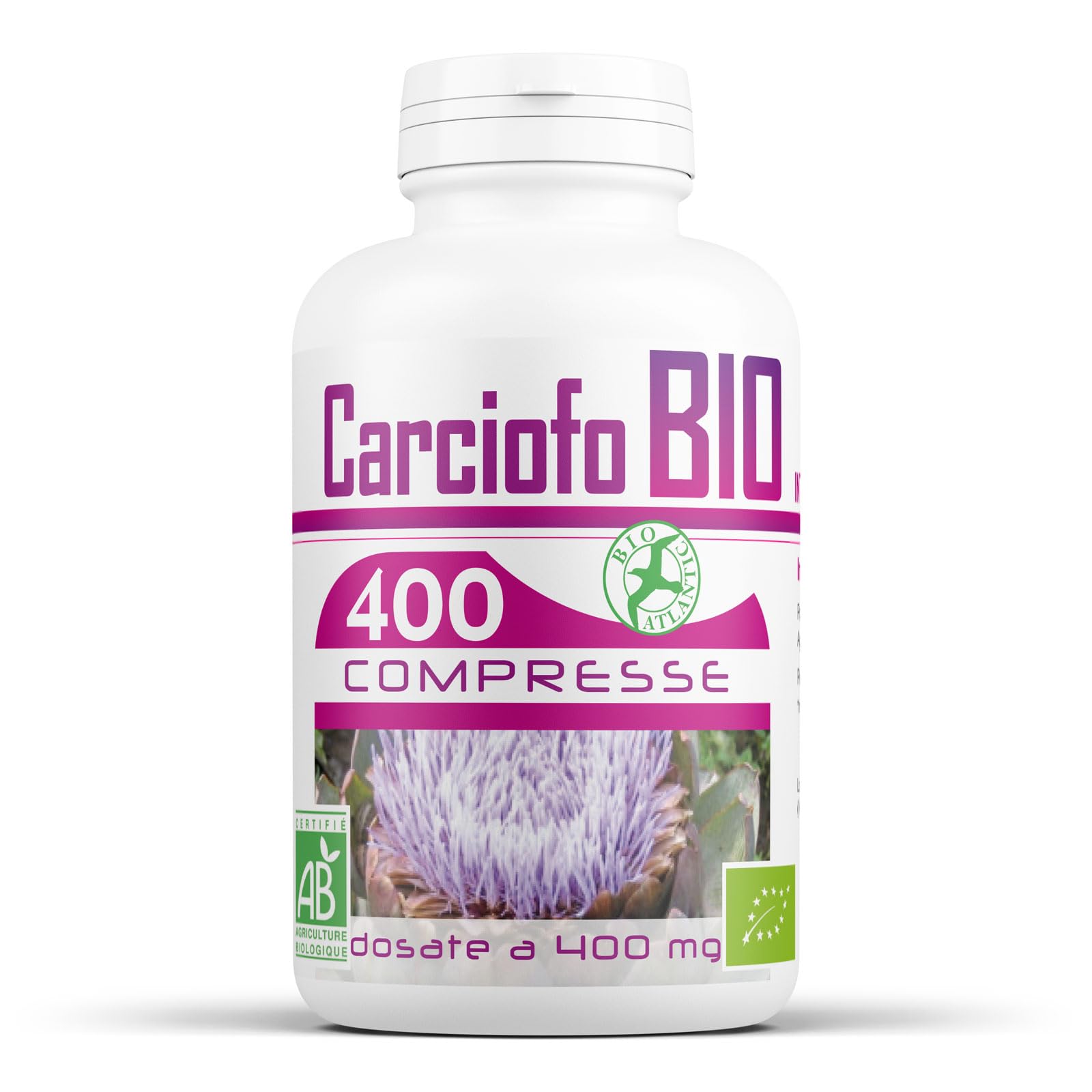 Carciofo Bio 400 mg - compresse (400 Unità (Confezione da 1))