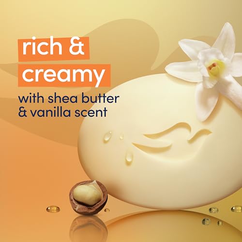 Dove Beauty Bar Soap Shea Butter, 8 Count - Image 6