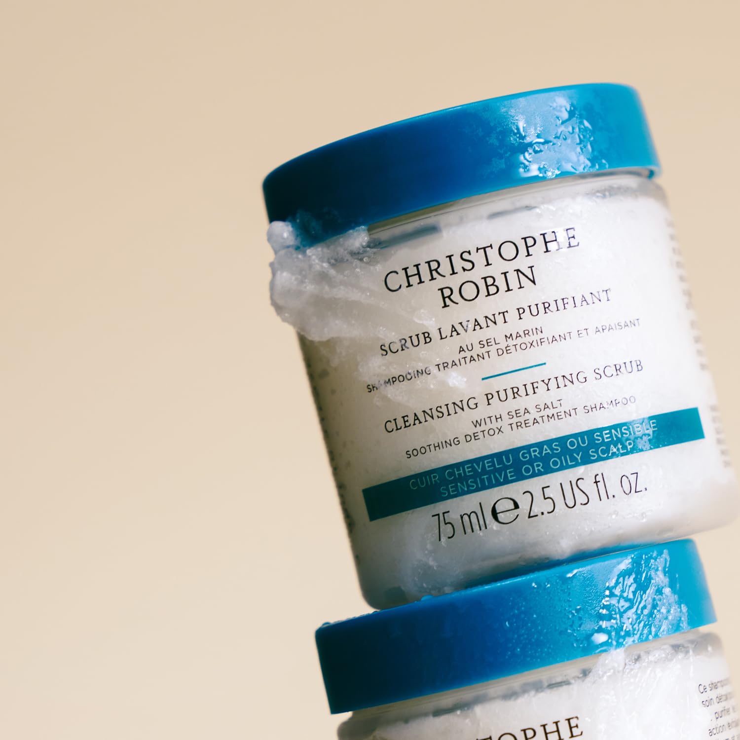 Christophe Robin Purifying Scalp Scrub with Sea Salt