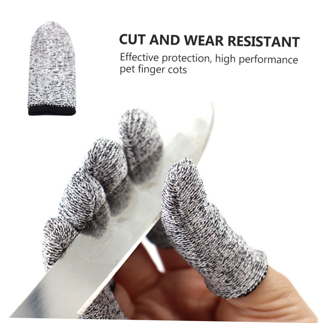 BESPORTBLE Pet Teeth Cots 2 Sets for Cats Oral Health Care Plaque Reduction Brush