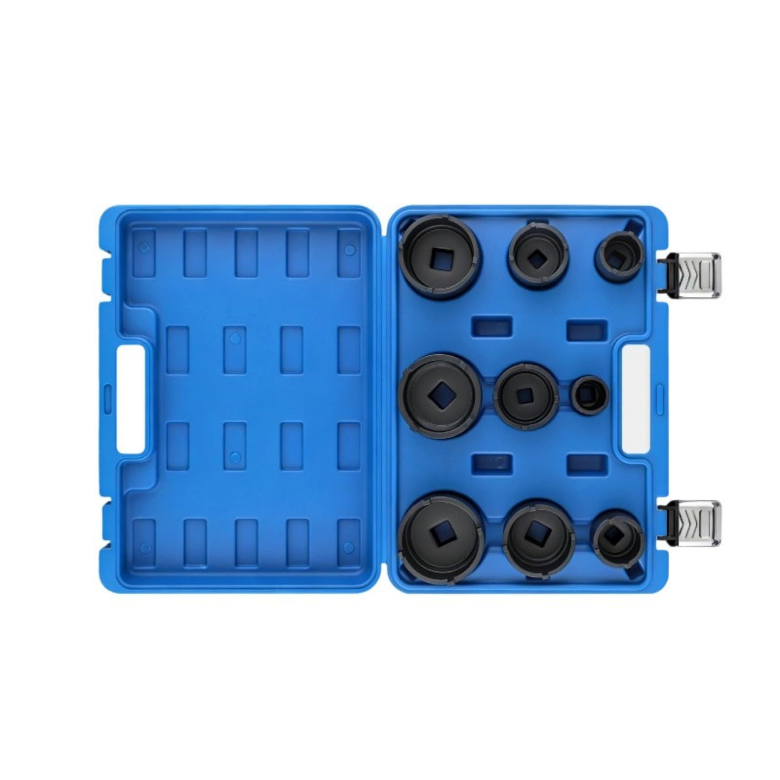 Hdoytxxm 9 Piece Set Sturdy 9 / 11Pcs Steel Bearing Nut Sockets With Storage Case Technician ' S Set Socket Set