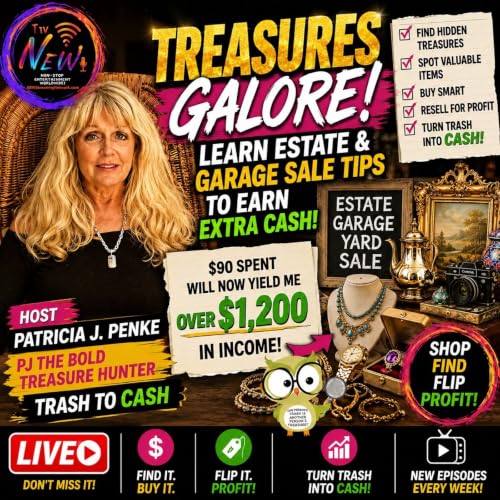 Treasures galore! Learn Estate and Garage Sale tips to earn extra cash!