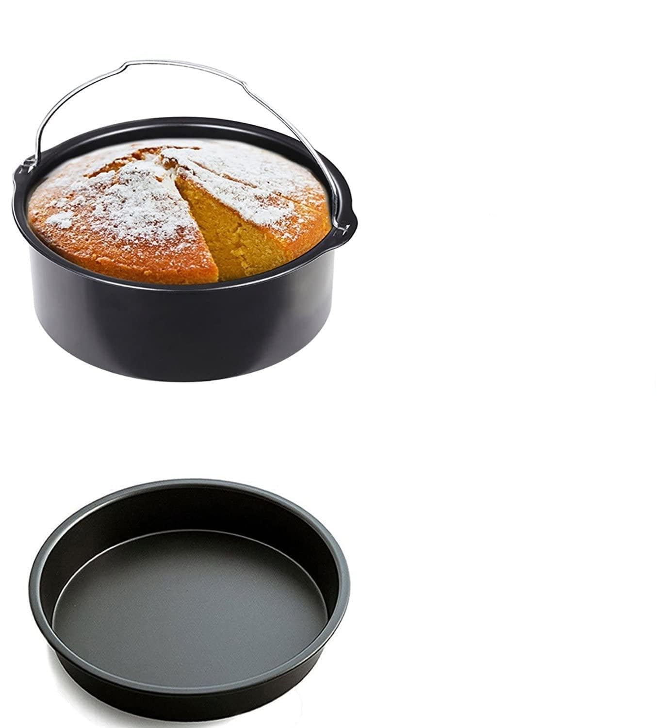 Wakects Accessori per Friggitrice Ad Aria, Set da 3 Pezzi da 7 Pollici