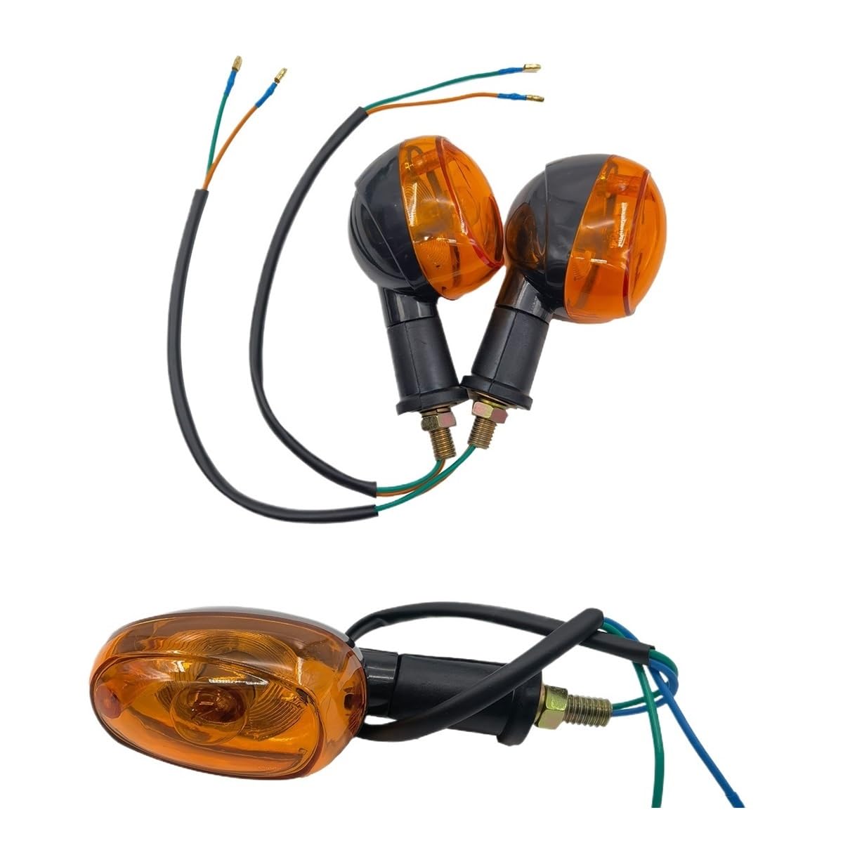 Freno Luce Stop Lampada 1 Pz Anteriore E Posteriore Chopper Indicatore di Direzione Indicatore Luminoso Lampeggiatore Coda Lampeggiatore per DAX ST CT Z50 50 70 125cc