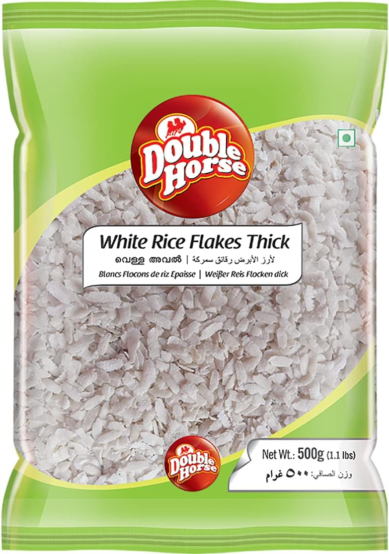 Double Horse White Aval Thick 400g