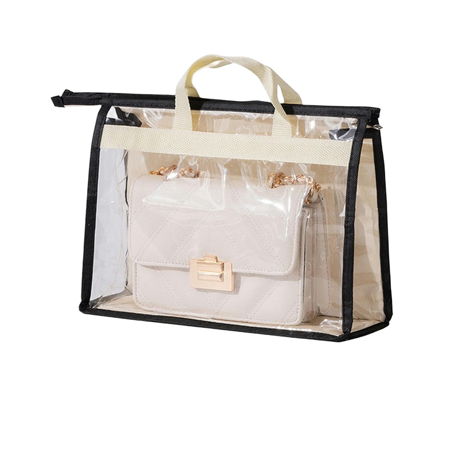 Packing Cubes 3 Stück Handtaschen-Aufbewahrungsorganisator-Abdeckung, Damen-Geldbörse, Garderobe, hängende Toilettenartikel-Aufbewahrungstasche-XL-A