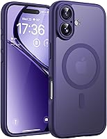 Vista 48 de TOCOL Funda magnética 3 en 1 para iPhone 14 Pro, mejorada [protección completa de cámara] con 2 protectores de pantalla, funda de grado militar