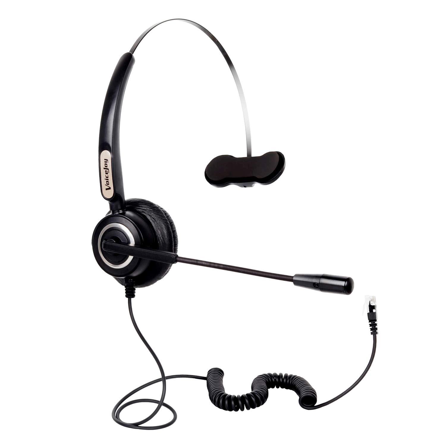 VoiceJoy Office Monaural Headset with Microphne RJ9 Plug for Cisco IP Phones 794X 796X 797X 69XX Series and 8811,8841,8851,8861,8941,8945,8961,9951,9971 etc - 5