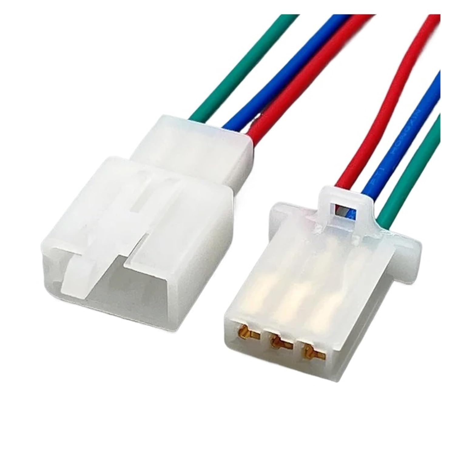 2 3 4 6 9 Pin 2.8mm Motorcycle Car Connector Wiring Harness Plug Nylon Flame Retardant Rubber Sleeve 6030-2981 6030-6991(3Pin Female Male,5 Pcs)