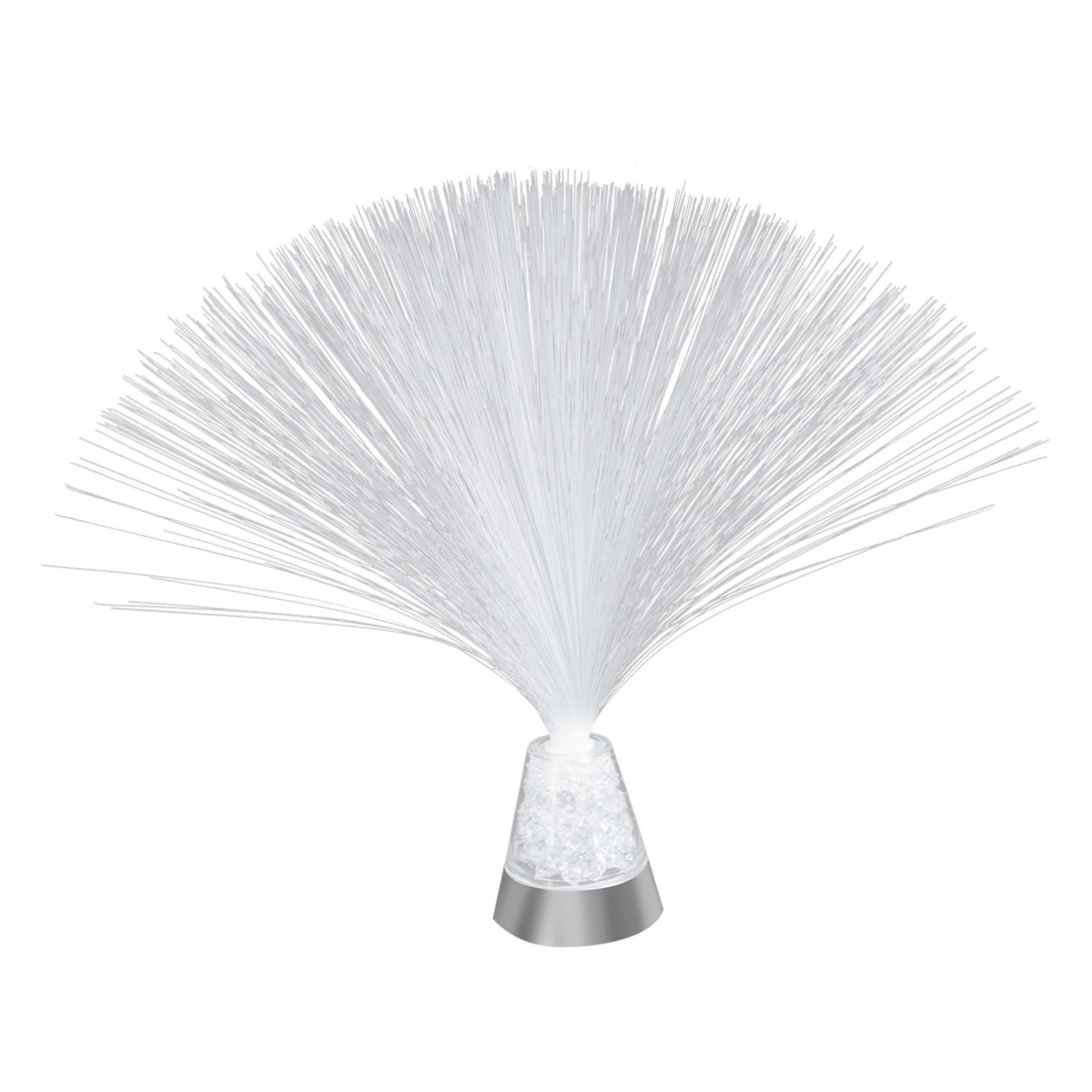 TOBBOMEY Fiber Optic Light Lamp Color Changing Optical Fiber Night Light USB Battery Powered Unique Decorative Lamp for Parties Home Decor and Relaxation