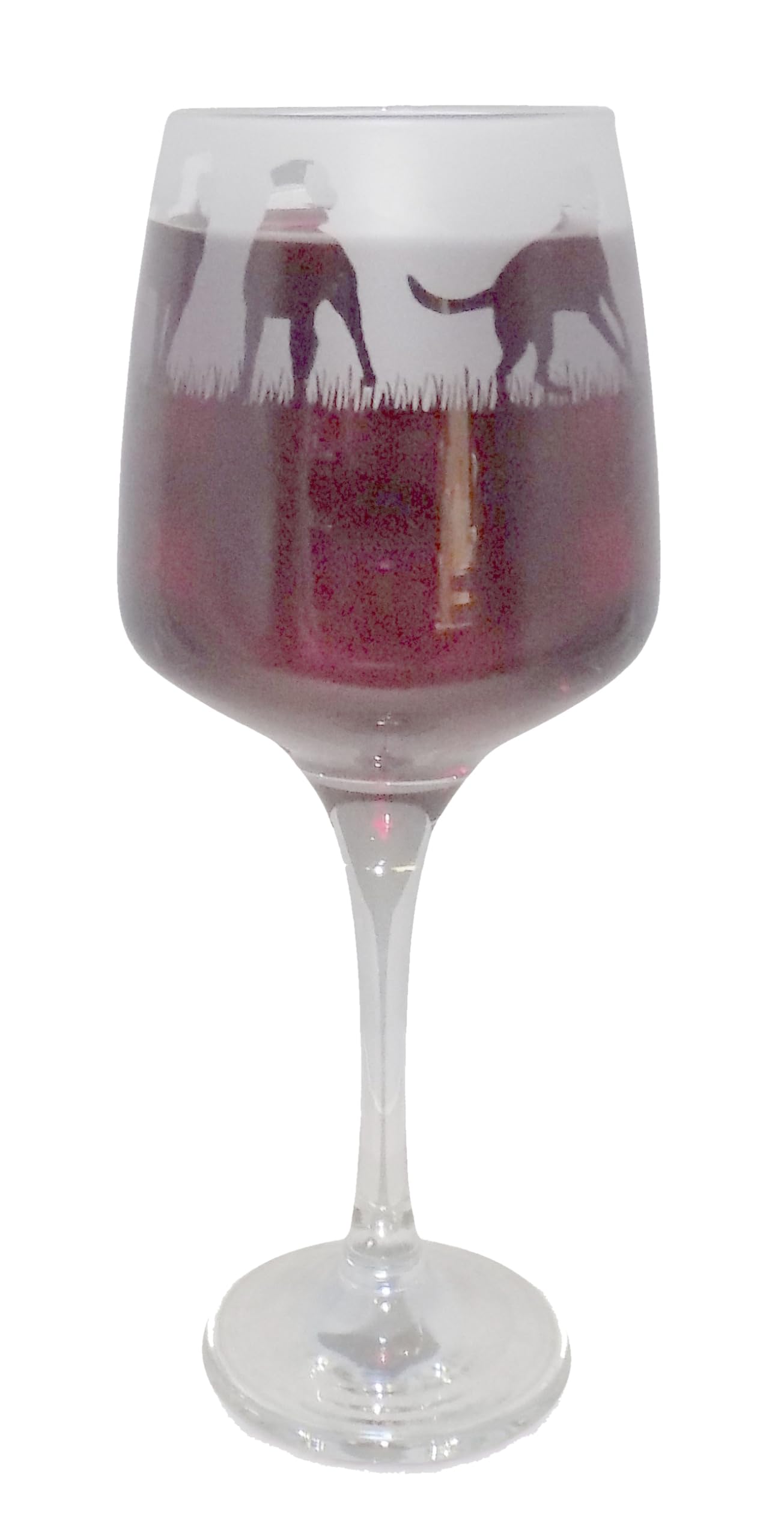 Beautiful 'Rottweiler' Hand Etched Stemmed Wine Glass - Lovely Rottweiler Owner Gift!