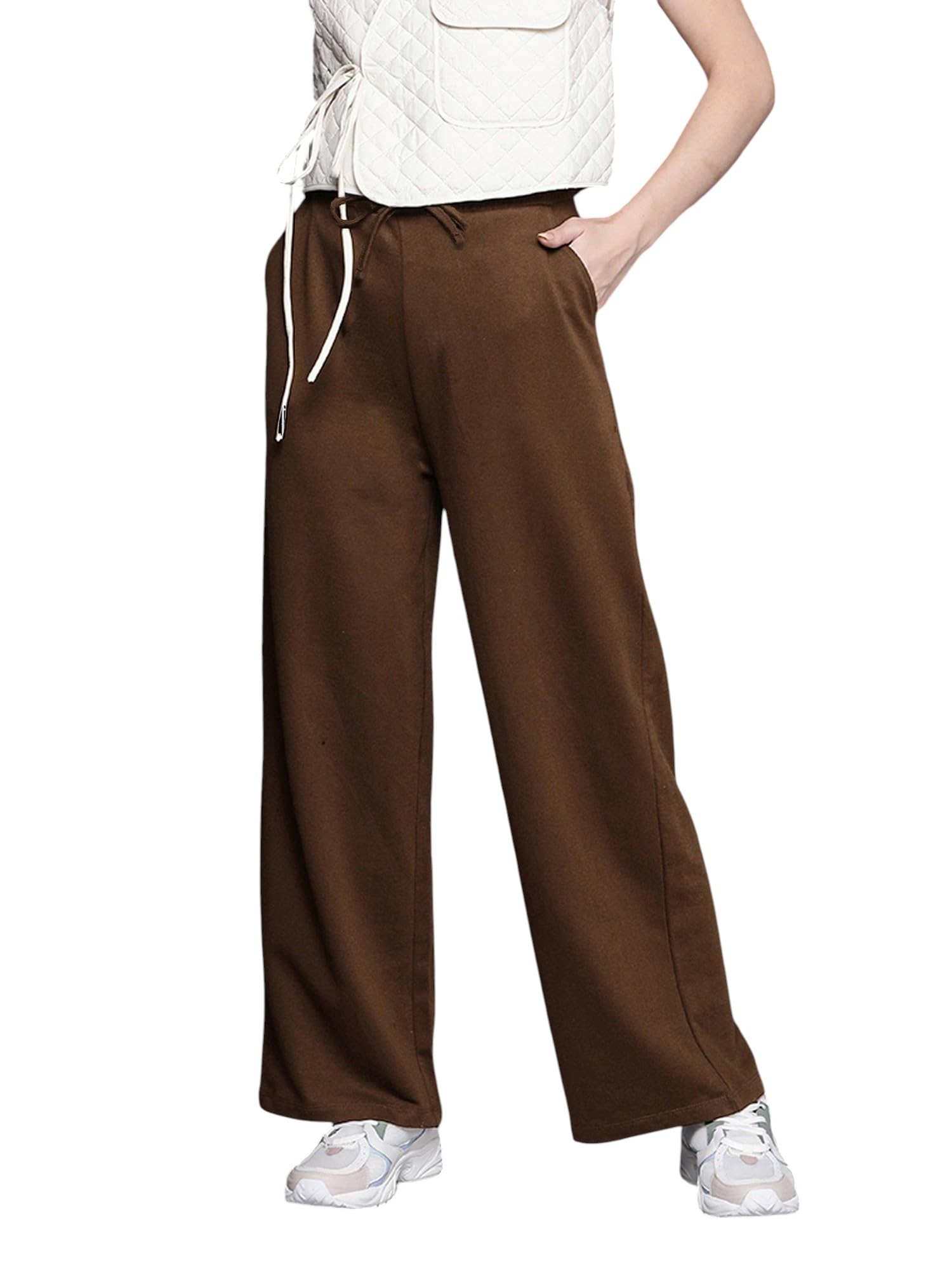 sassafras Women Terry Track Pants-picture-16