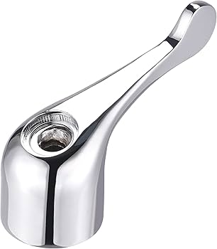 Amazon | uxcell 蛇口のハンドル アロイ製 シルバートーン 電気メッキ