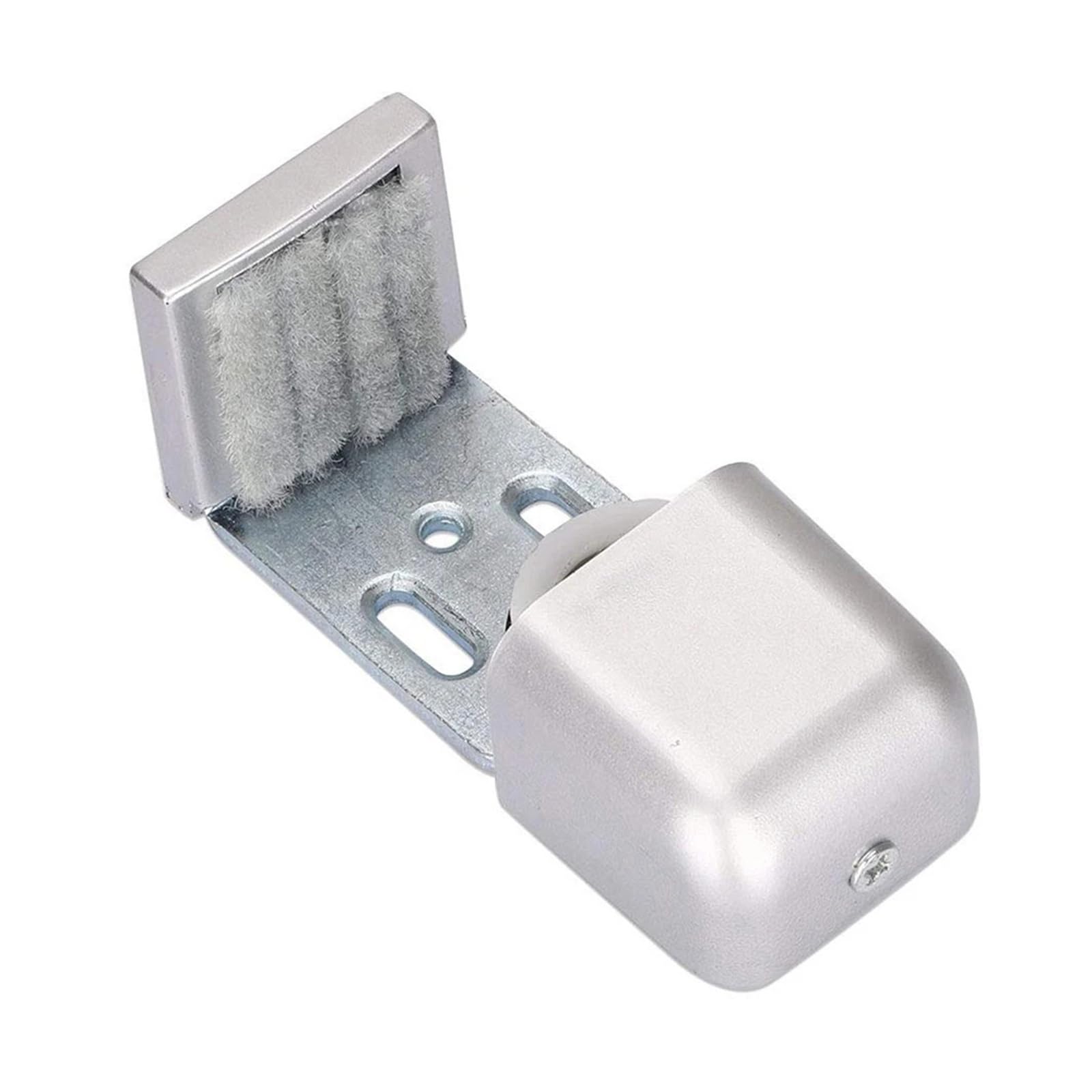 Adjustable Swing Stop Anti-Shaking Door Barn Floor Guide Roller Wall Mount Bottom Stay,Smooth Gliding