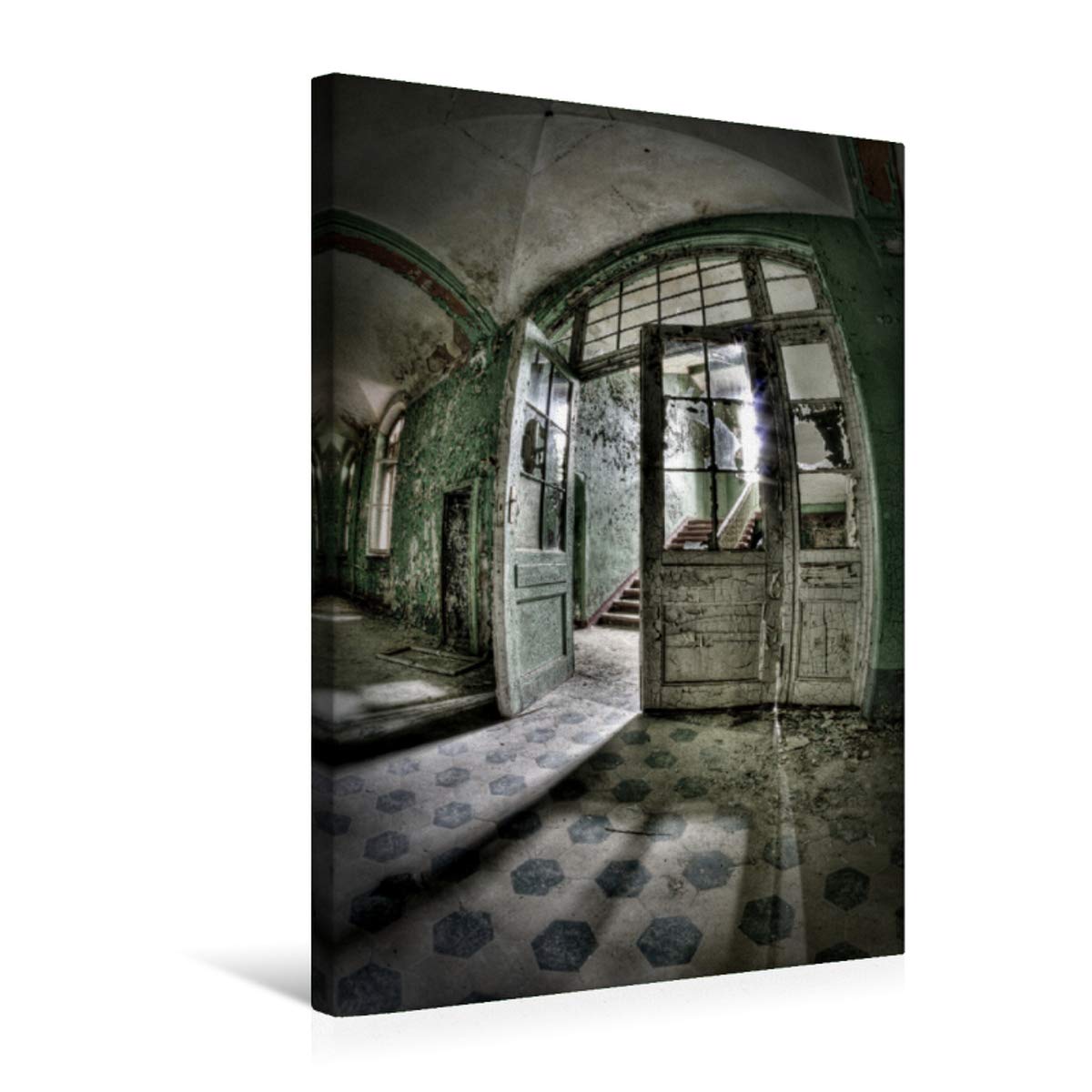 Premium Textil-Leinwand 50 x 75 cm Hoch-Format Lost Places Vergessene Orte | Wandbild, HD-Bild auf Keilrahmen, Fertigbild auf hochwertigem Vlies, Leinwanddruck von Stanislaw´s Photography