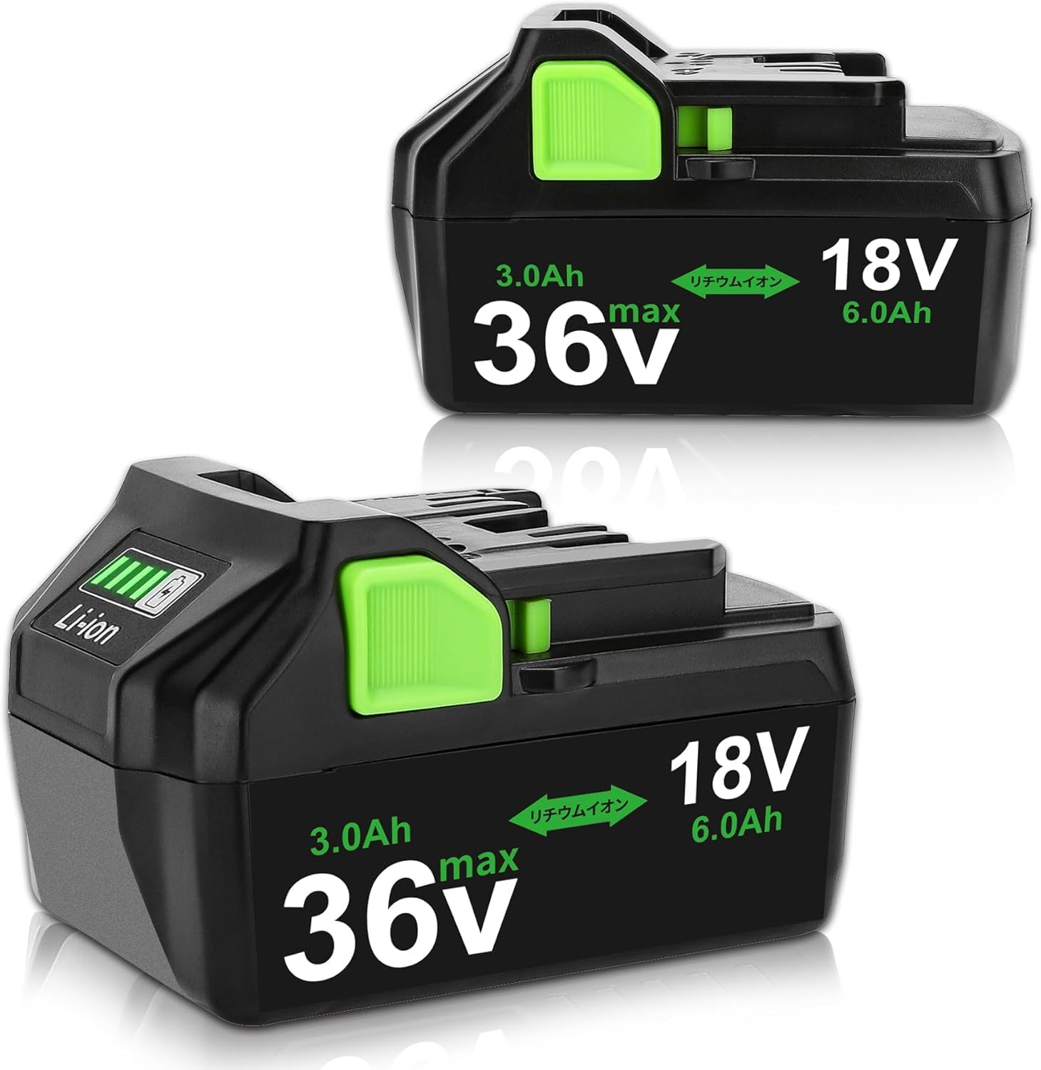 Amazon.co.jp: Reoben互換 BSL36A18 ハイコーキ 36V 互換バッテリー 2