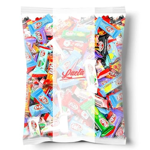 Laetafood Kitkat Chocolate Candy Bars Assorted Flavors | 3 Pound Bag | Crisp Wafers Limited Edition #TOP1