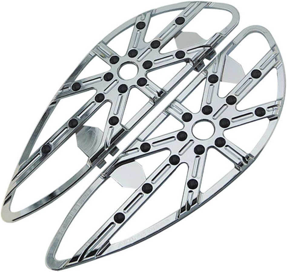 Morotcycles Floor Board Stretched Special Front Driver Chrome Pedal for Harley Touring Softail Road King Glide Dyna