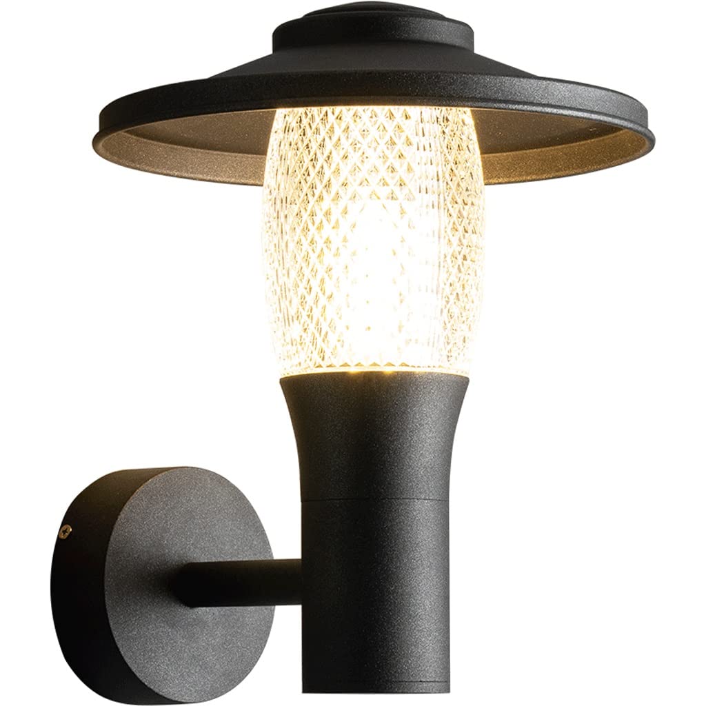 NATWEE Applique extérieure LED étanche Porte Avant Lampe Villa Jardin terrasse éclairage Mur extérieur Balcon extérieur Cour Porte Lampe It's So Kind of You