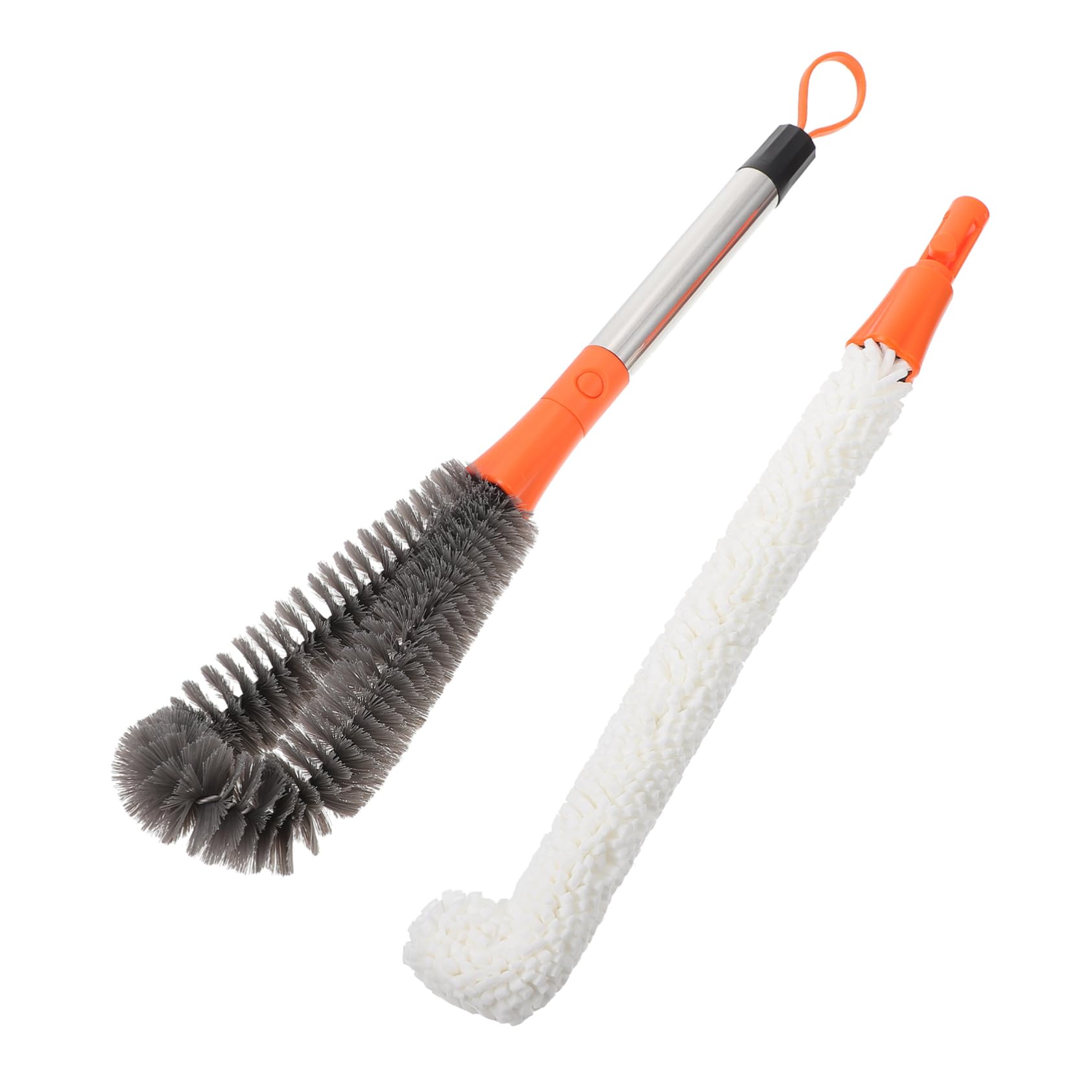 FOMIYES 2 Sets Cup Brush Bottle Cleaning Brush Multifunctional Cleaning Brush for Bottles Water Bottle Scrubber Glass Water Cleaner Brush Water Brush Soft Replaceable Cleaning Ball Pp