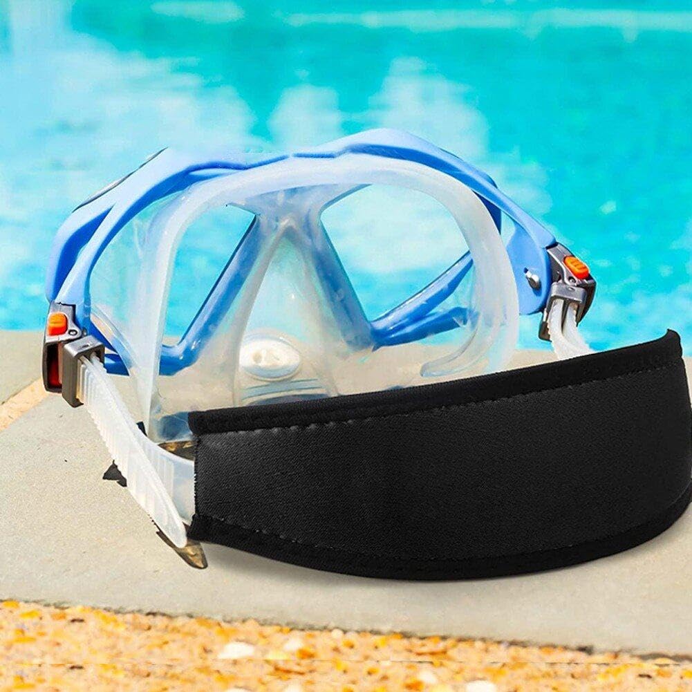 Sangle De Masque De Plongée En Néoprène – 20x9 Cm, épaisseur 3 Mm, Universelle, Lavable
