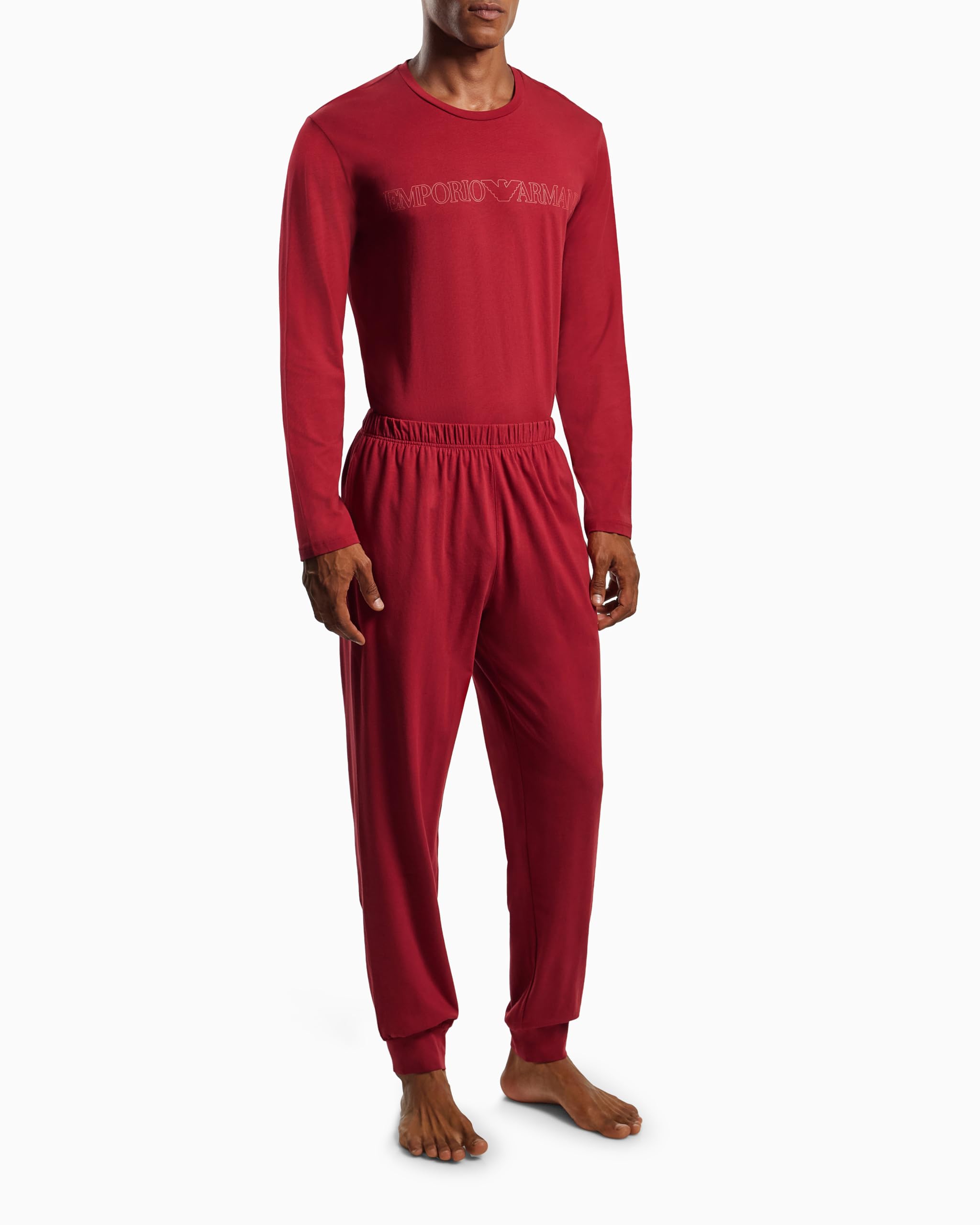 Emporio Armani Megalogo Pajamas Set Set di Pigiama Uomo