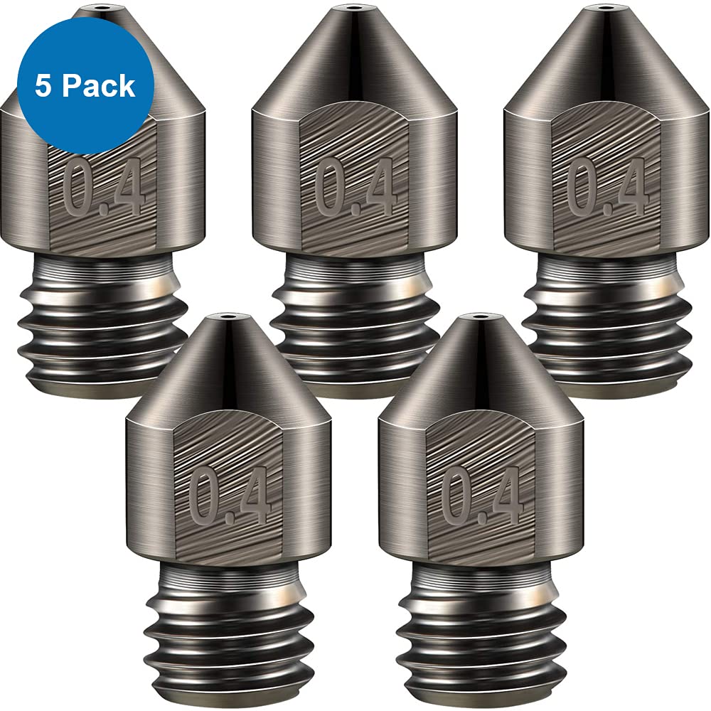 10 Ugelli Stampa 3D MK8 In Ottone Da 0,8mm - Compatibili Con Ender 3, CR-10, Makerbot - Con Aghi Pulizia E Chiave - Foto 11