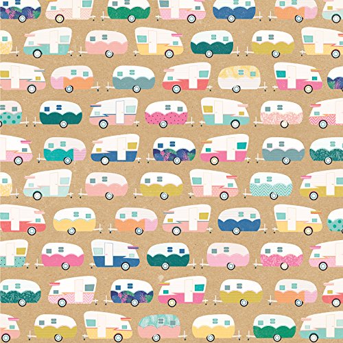 American Crafts Vacation Single-Sided Cardstock