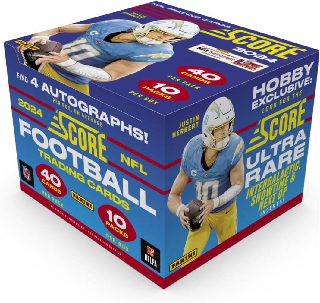 2024 Panini Score Football Sealed Hobby Box (4 Autographs/Box)