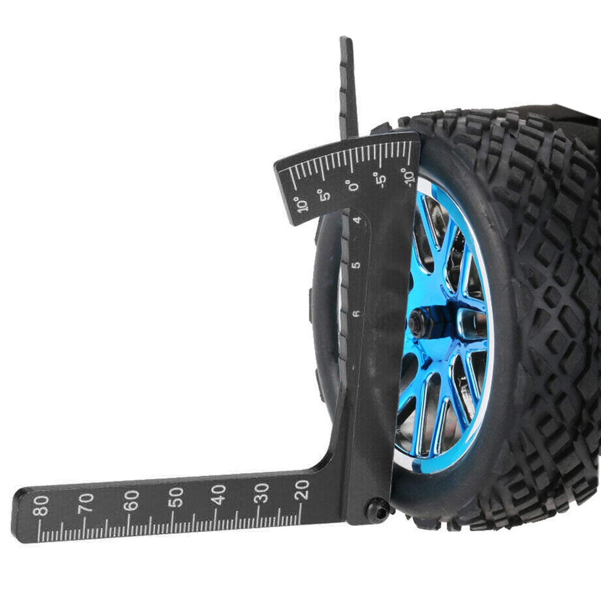 Règle D’angle Réglable 15° Pour Voiture RC – Métal – 1/8 Et 1/10 – Réglage Carrosserie Et Pneus