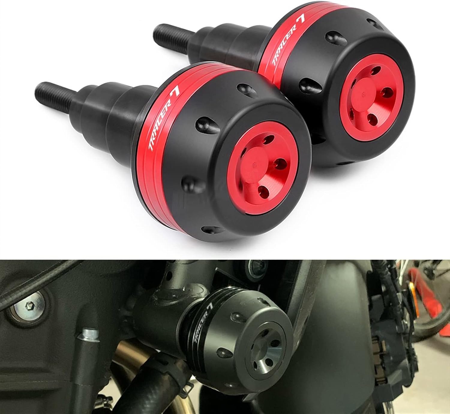 Motorcycle Falling Protection Frame Slider Fairing Guard Anti Crash Pad Protector For Y┐amaha T┐RACER 7 /gt T┐racer 7GT 2021-2022 Motorcycle Slider(Blue)