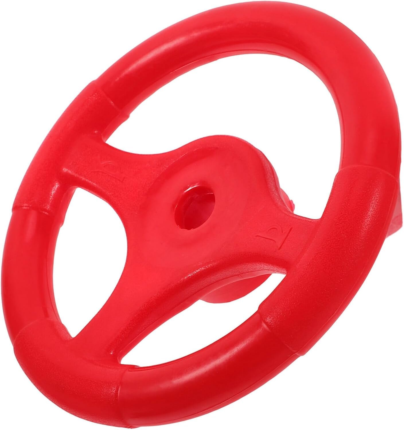 Niltracy Multicolor Playground Steering Wheels Accessories Plastic Swingset Steering Wheel Pirates Ships Steering Wheel Playset For Outdoor Backyard Treehouse Playground Jungle Gym Red, 16.50X16.50x4.00cm