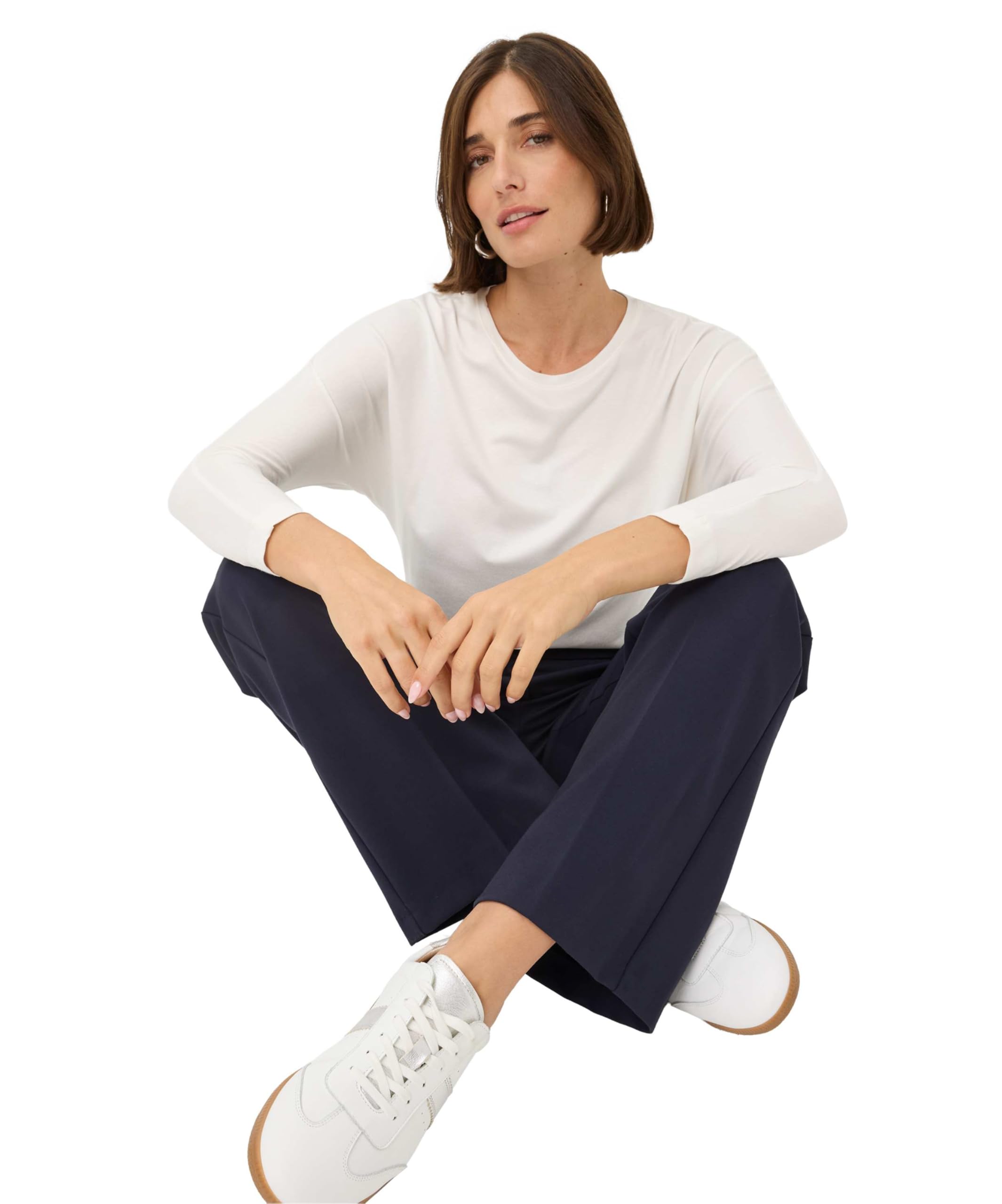 BRAX Feel Good Style Maine Damen Palazzohose Wide Leg