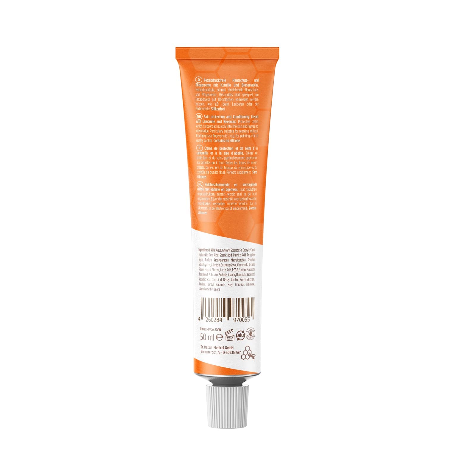 Lindesa K Pflegecreme mit Kamille Handcreme HautschutzcremeTube 50ml (20)