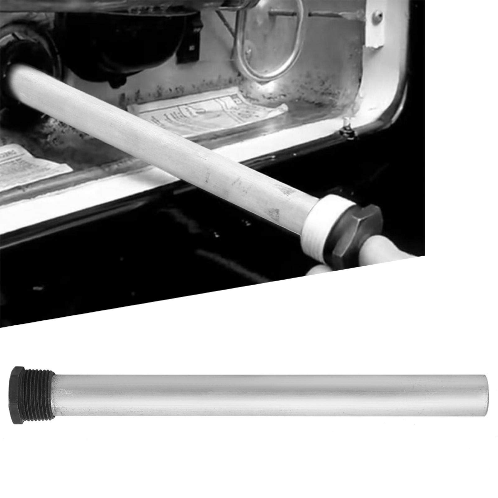 Asta per Anodo di Magnesio per Scaldabagno, Asta per Anodo per Scaldabagno Camper per Scaldabagni, Filettatura NPT da 3/4 di Pollice