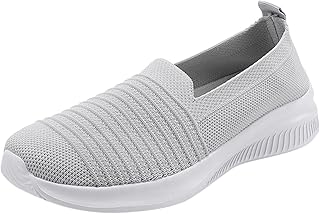 Canvas Slip On Sneakers Running Sneakers for Women Women's Leather Loafers Girl's Sneakers