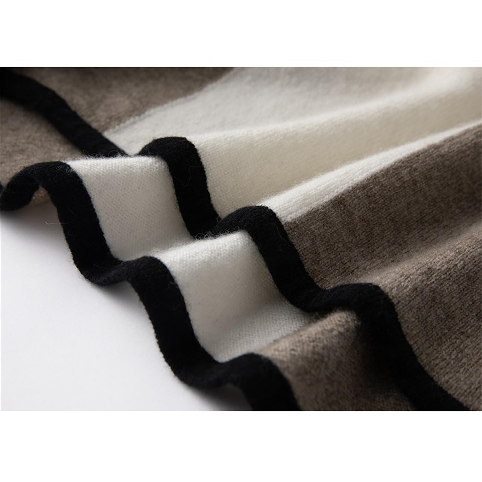 Coprispalle Scialle in morbida pashmina da donna, caldo e invernale, in cashmere, con motivi geometrici Sciarpa