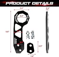 Vista 2 de x xotic tech Kit de Gancho de Remolque Trasero JDM de Aluminio Automático Estilo Racing Anillo de Remolque Trailer Decoración Accesorios