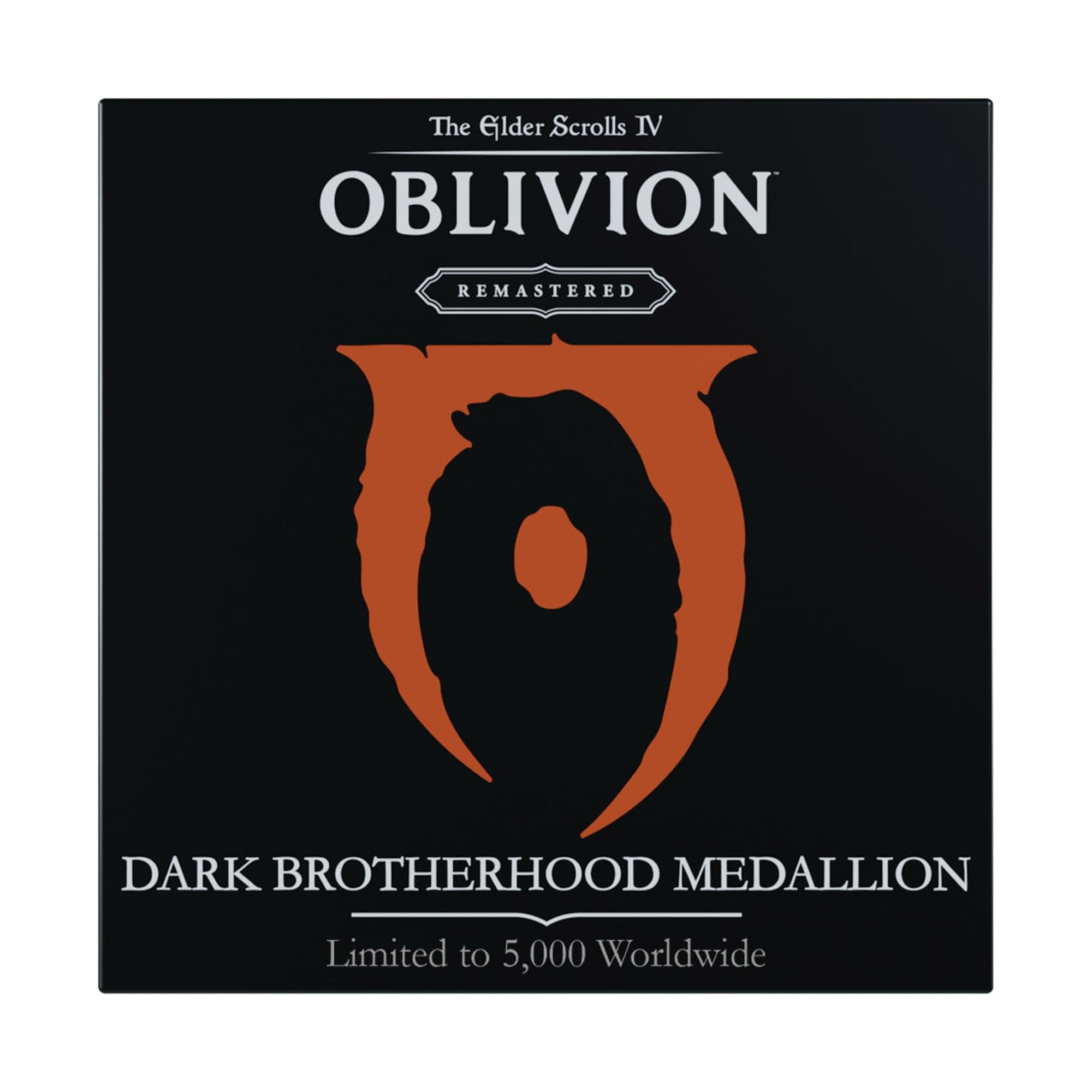 Fanattik The Elder Scrolls IV : Oblivion Dark Brotherhood Médaillon en métal édition limitée