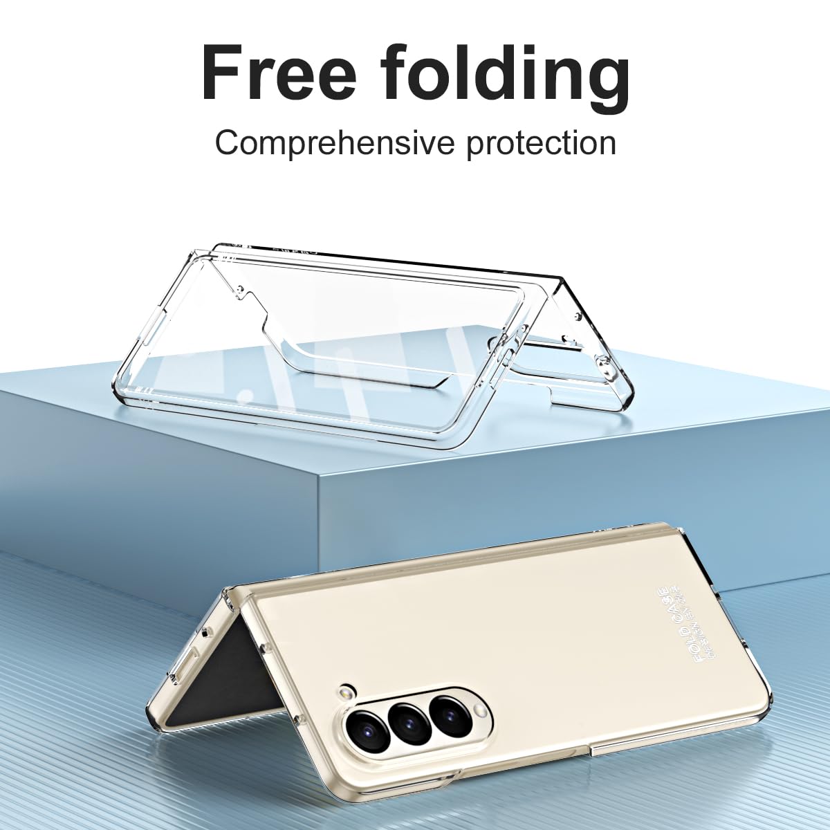 Galaxy Z Fold5 / W24携帯全面保護透明ケース 強化ガラスフィル Amazon.co.jp: Galaxy Z Fold5 / W24携帯全面保護ケース+強化